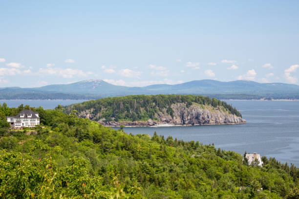Egg Rock Overlook in Acadia National Park in Maine
