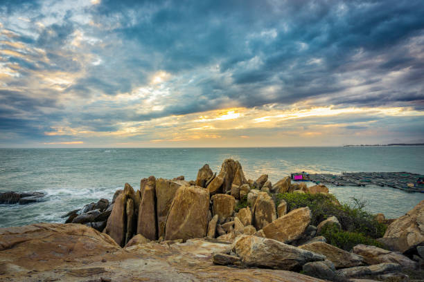 istock Landscape of rock in island 833072548
