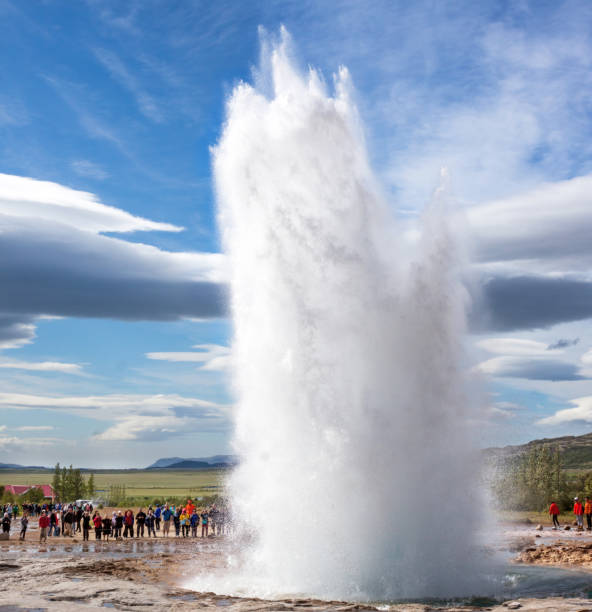 istock Strokkur geyser, Iceland 833083784