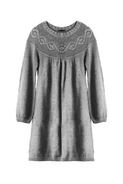 istock Knitted dress isolated 833106824