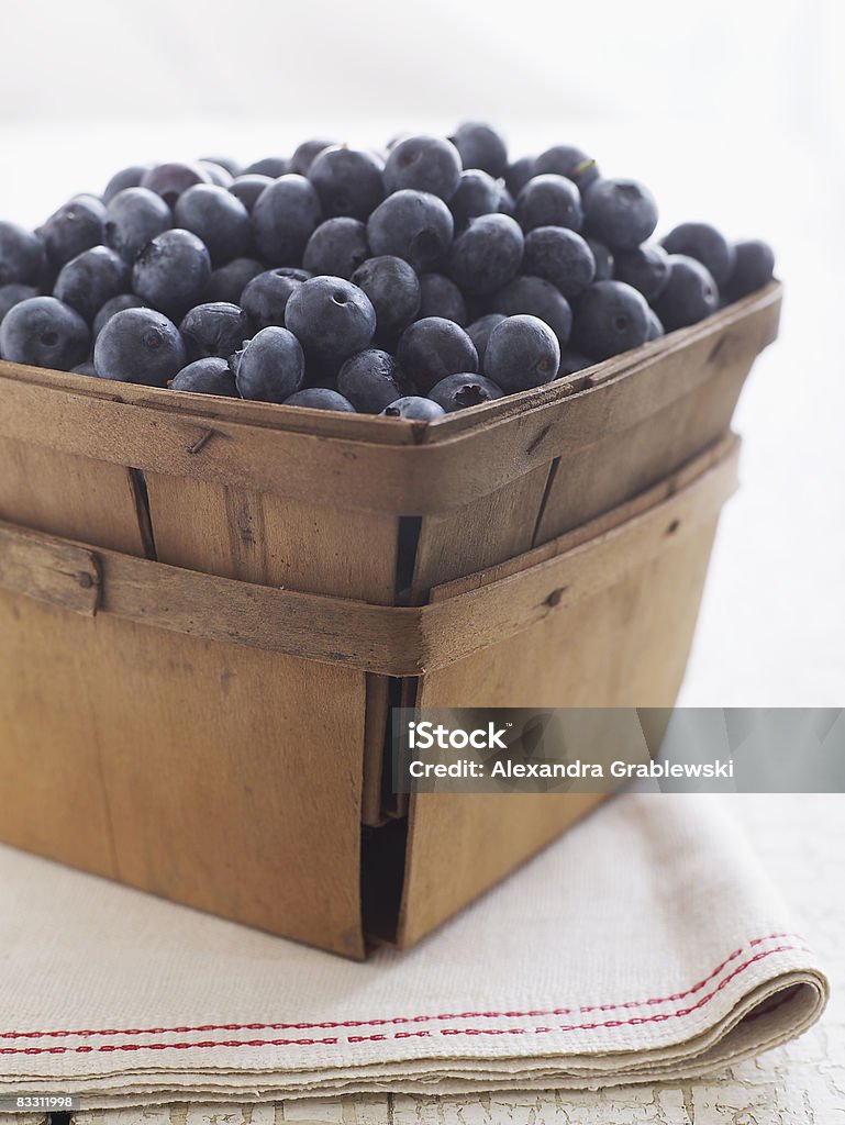 Fresh organic Maine blueberries  Blueberry Stock Photo