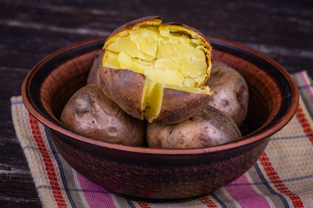 istock Ukrainian national dish is baked potatoes. 833135660