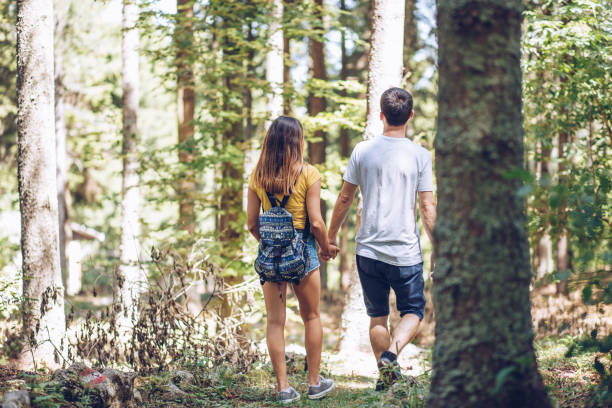 istock Couple in summer walk 833230670