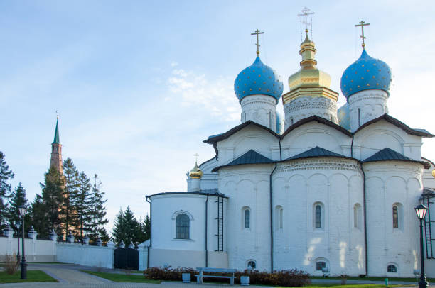 istock Orthodox church. Kazan. Kazan Kremlin 833241876
