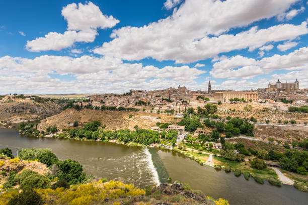 istock Toledo, beside the Tagus Rive, Spain 833247082
