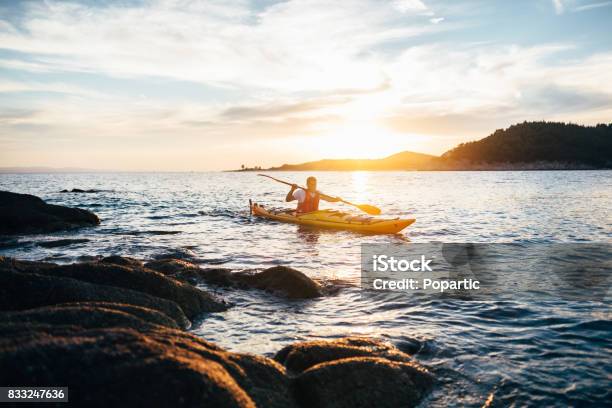Kayaking Stock Photo - Download Image Now - Kayaking, Kayak, Active Lifestyle