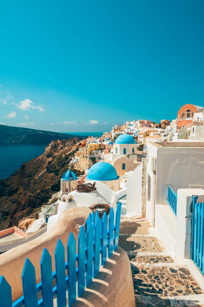 istock Footpath in Oia Santorini Greece 833265042