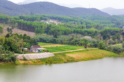The landscape in Hue Vietnam