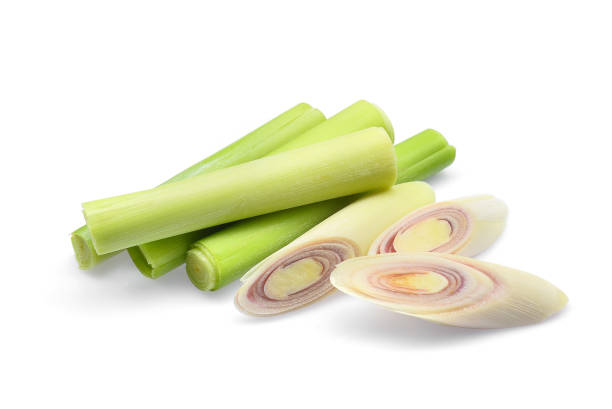istock slice of fresh Lemongrass isolated on white background 833296062