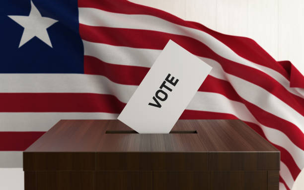 istock Liberian Presidential and Legislative Elections Concept 833296794