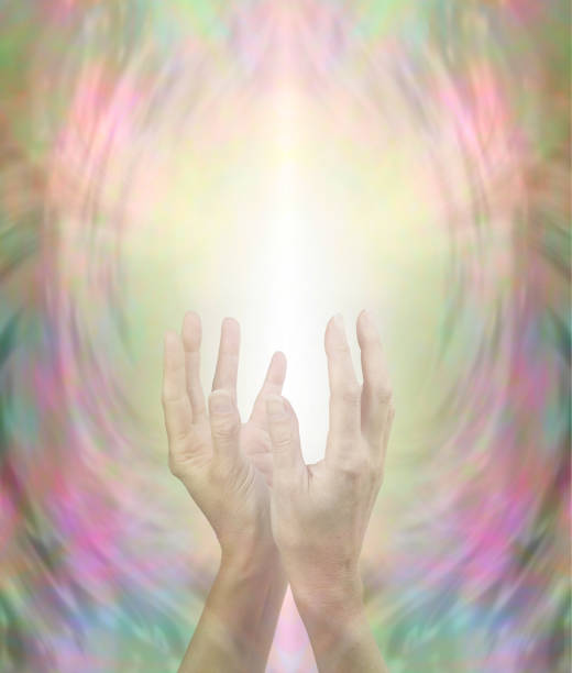 istock Beaming Beautiful Healing Energy 833321194