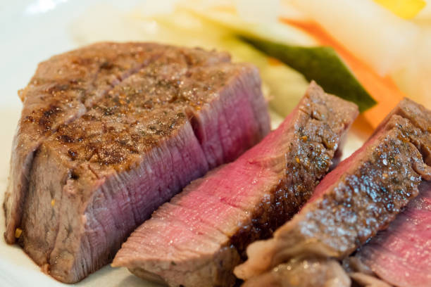 istock Japanese wagyu beef stake 833321298