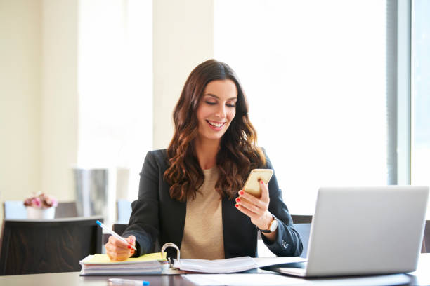 istock Success in her business 833439360