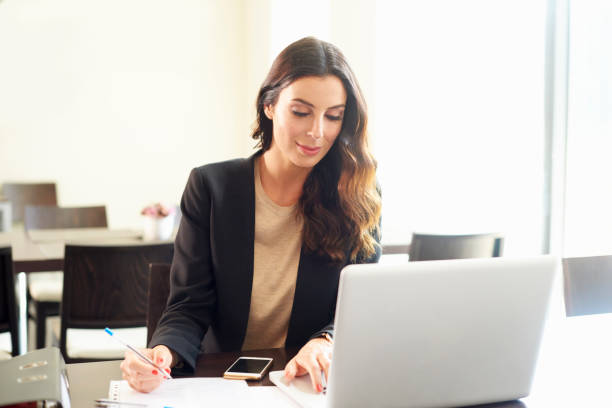 istock Confident young businesswoman portrait 833473162