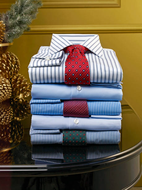fashionable shirts and ties
