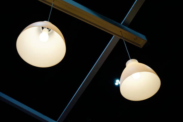 istock Lamp opening in the room 833495934