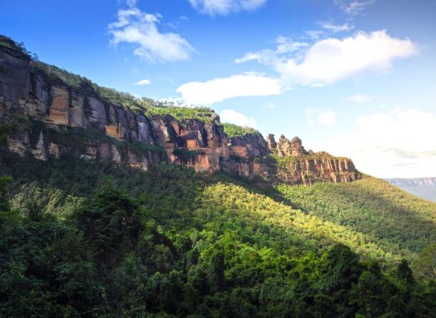 istock Aerial View Three Sister Mountains , Australia 833514150