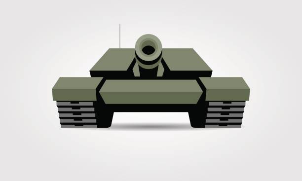 Tank vector art illustration
