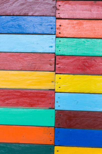istock Colorful of wood background 833523970