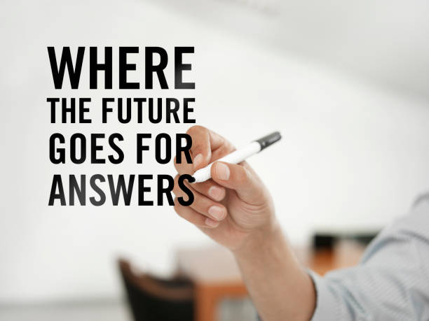 istock Where the future goes for answers 833586716