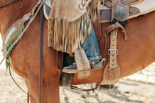 istock preparing to ride in the rodeo 833619998