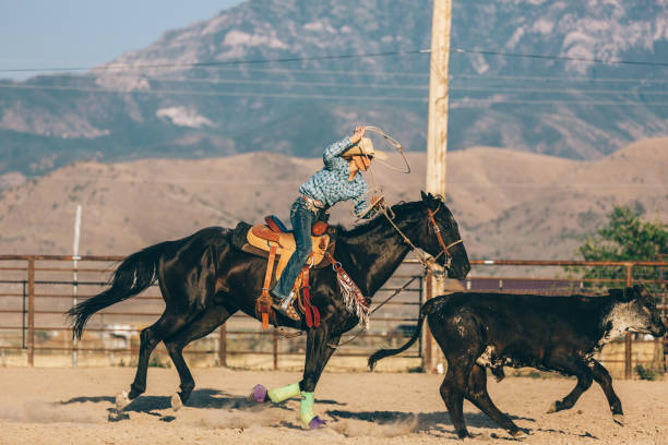 istock preparing to ride in the rodeo 833628850