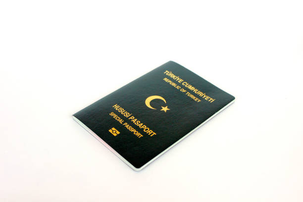 Passaporto speciale turco - foto stock