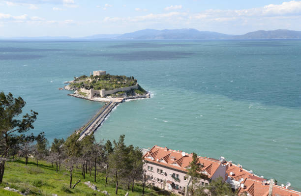 istock Pigeon island at Kusadasi, Turkey 833666716