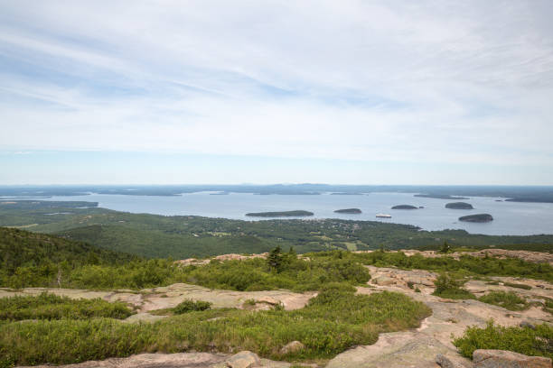 istock View towards ar Harbor from Cadillac Mountain in Acadia National Park 833683392