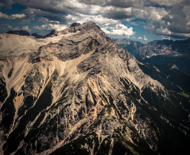 istock alps aerial photo 833716032