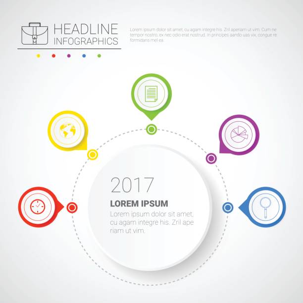 headline infografik design business daten graphische sammlung präsentation textfreiraum - hockey grafiken stock-grafiken, -clipart, -cartoons und -symbole