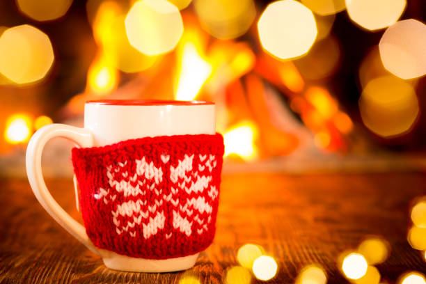 istock Christmas Xmas Fireplace Holiday Winter 833739460
