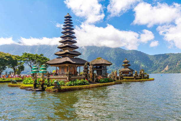 istock Ulun Danu Bratan Temple in Bali, Indonesia 833744344
