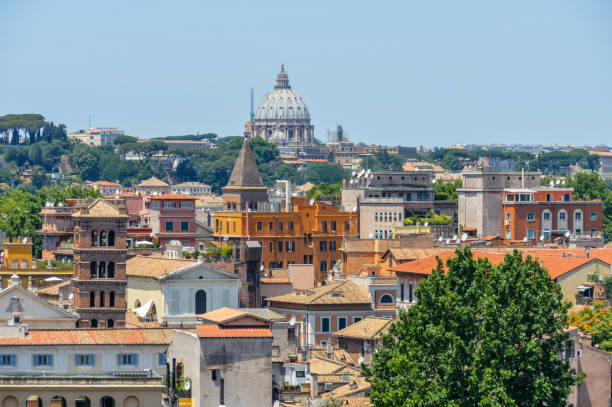 istock View of Rome, Italy 833757628