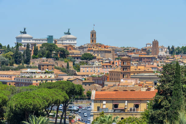 istock View of Rome, Italy 833757698