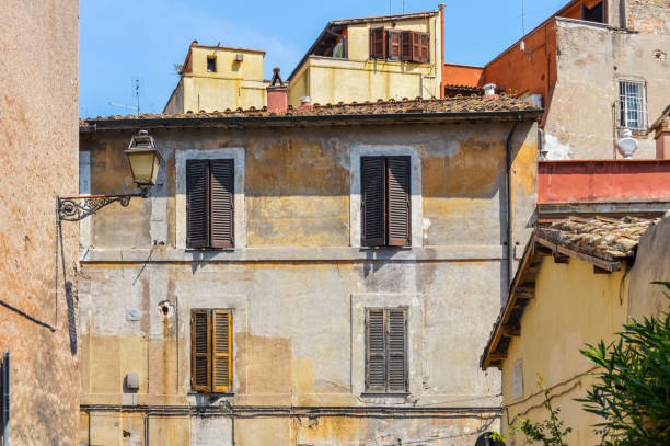 istock Italian architecture in Rome, Italy 833758330