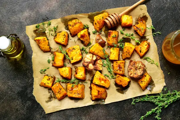 Photo of Oven baked pumpkin slices