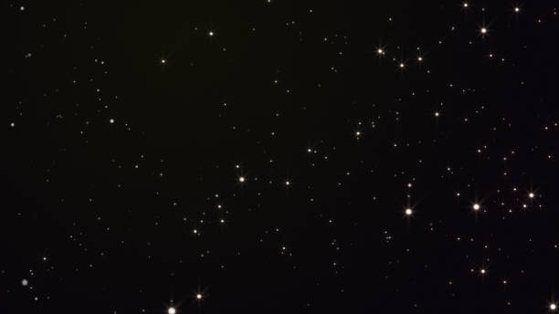 istock Abstract background of luminous stellar particles 3d illustration 833877588