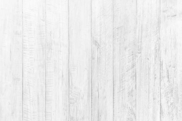 istock Abstract rustic surface white wood table texture background. Close up of rustic wall made of white wood table planks texture. Rustic white wood table texture background empty template for your design. 833951252