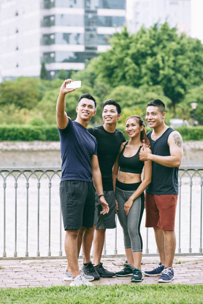 istock Photographing sports team 834085258