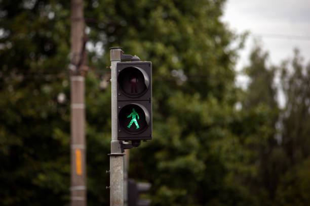istock pedestrian traffic lights with red stop signal 834156346