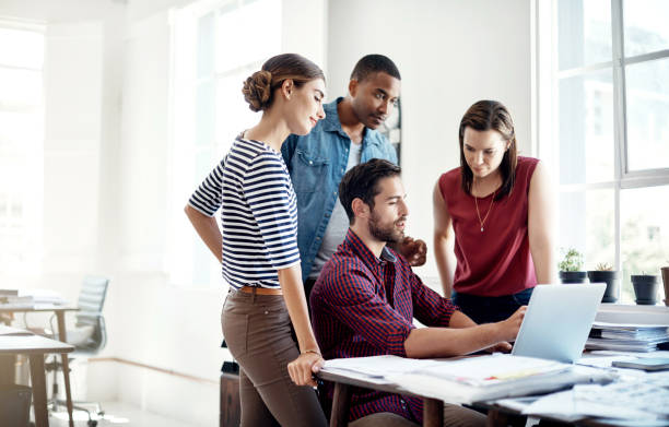 istock The best team in the creative field 834161732