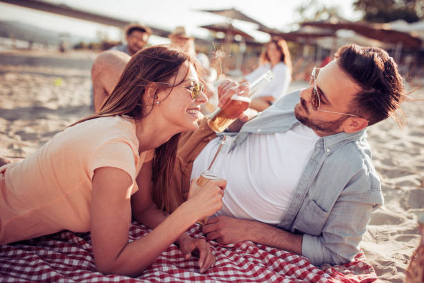 istock Friends enjoying on the beach 834184834
