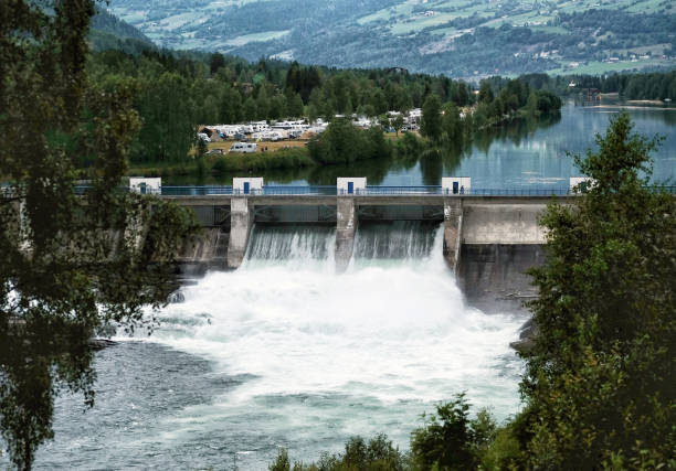 水力発電所 - hydroelectric power station 写真 ストックフォトと画像