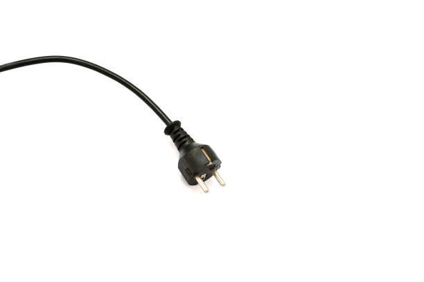 istock electric plug for computor 's monitor with white background 834224740