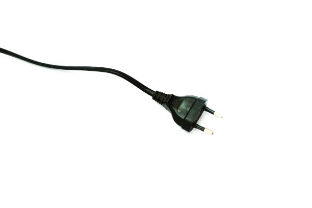 istock electric plug for computor 's monitor with white background 834224744
