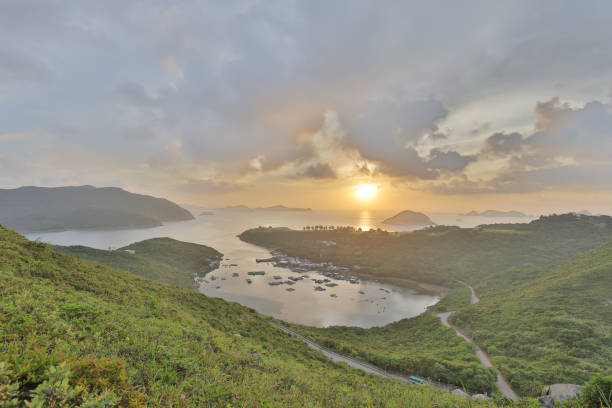 istock Po Toi O from higher perspective, Sai Kung 834229248