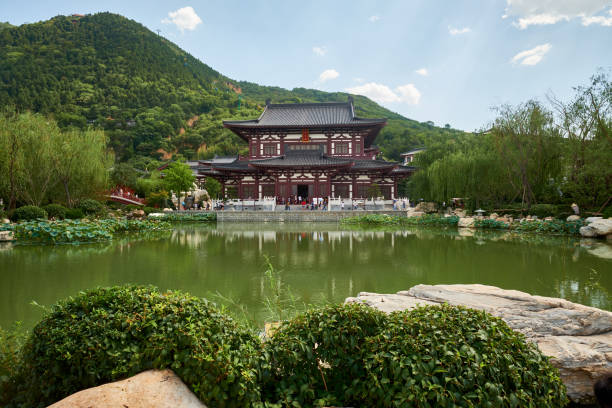 istock Hall of Glorious Purity Hua Qing Palace 834243918