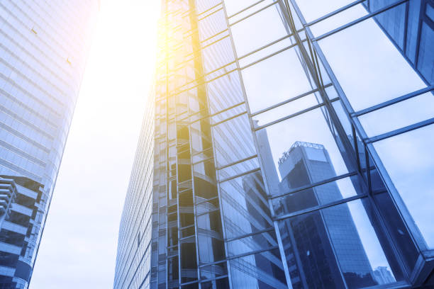 istock modern office buildings in downtown 834289302