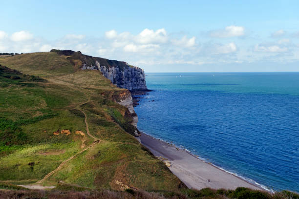 istock Le Tilleul beach  in Normandy coast 834298392